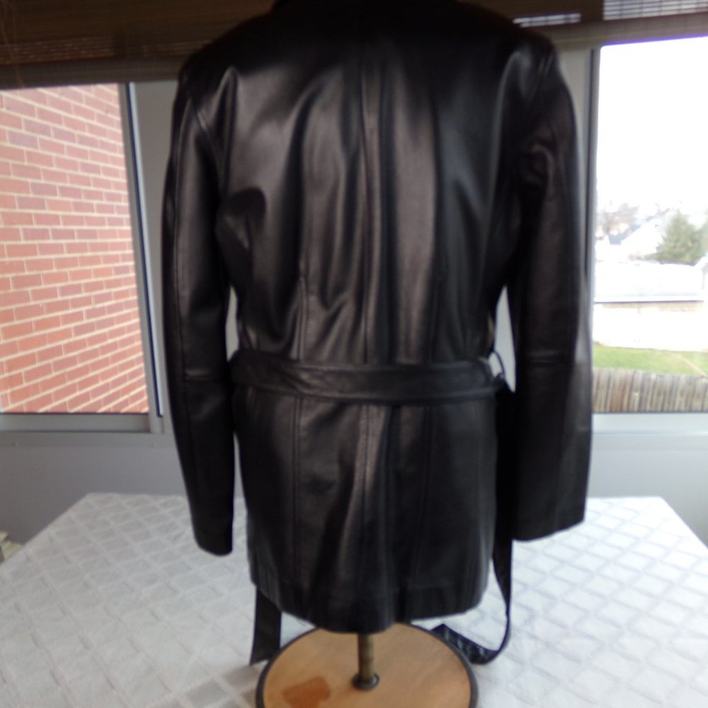 Wilson Leather Jacket  Small Black - Picture 5 of 8